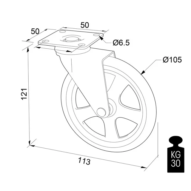 ΡΟΔΑ ΡΟΥΣΤΙΚ 30kg ΑΝΤΙΚΕ